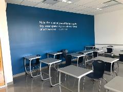 decal on wall